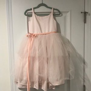 Pink tulle dress